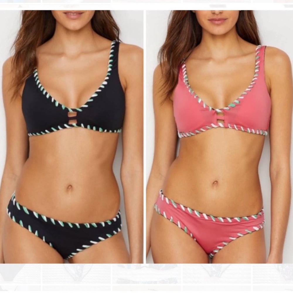 NWT BECCA by Rebecca Virtue Reversible Bikini Set